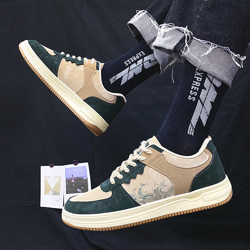 Lace-up Casual Comfortable Breathable Walking Flats Sneakers