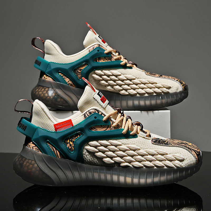 Men's Fish Scale Sneaker Shoes