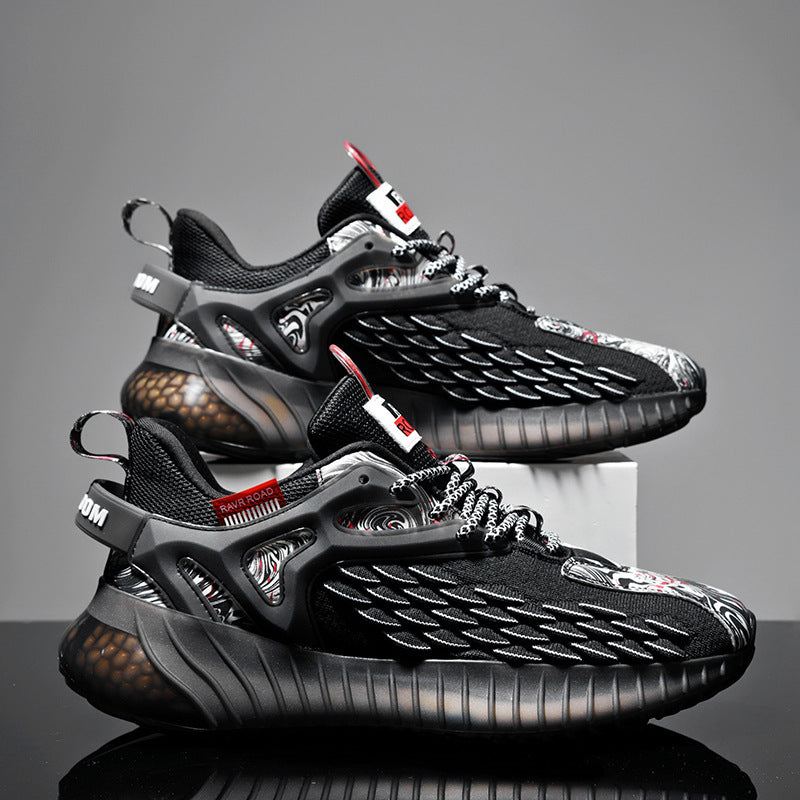 Men's Fish Scale Sneaker Shoes