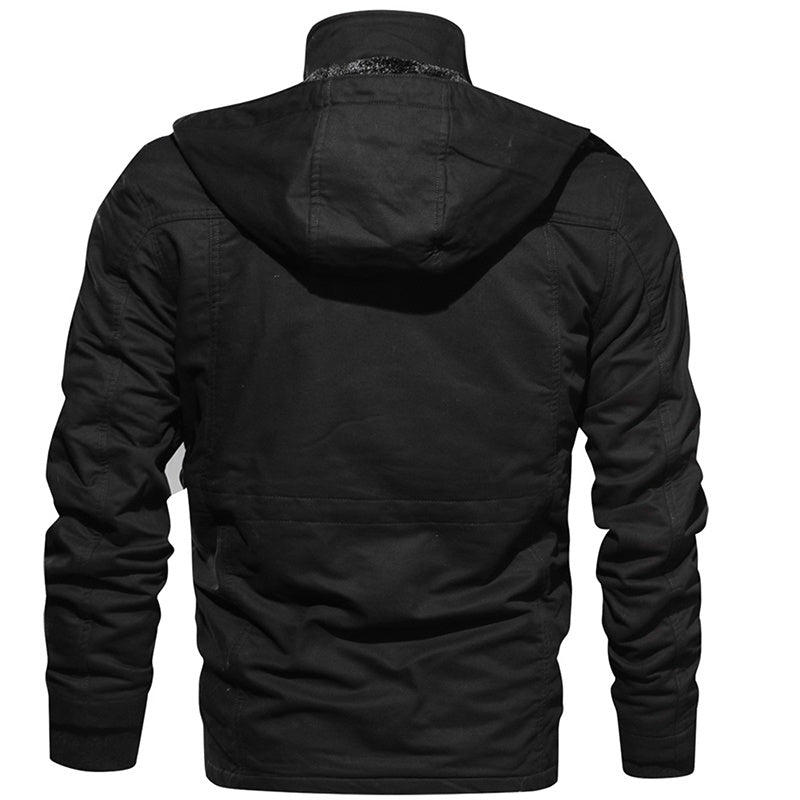 Men's Thermal Outerwear Military Style Jacket