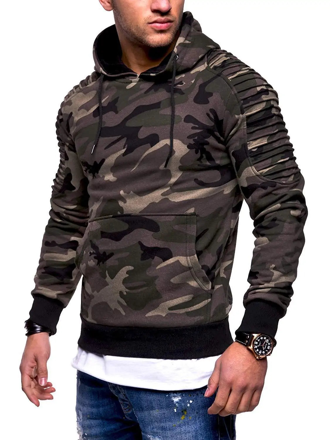 Men's Camo Hoodie