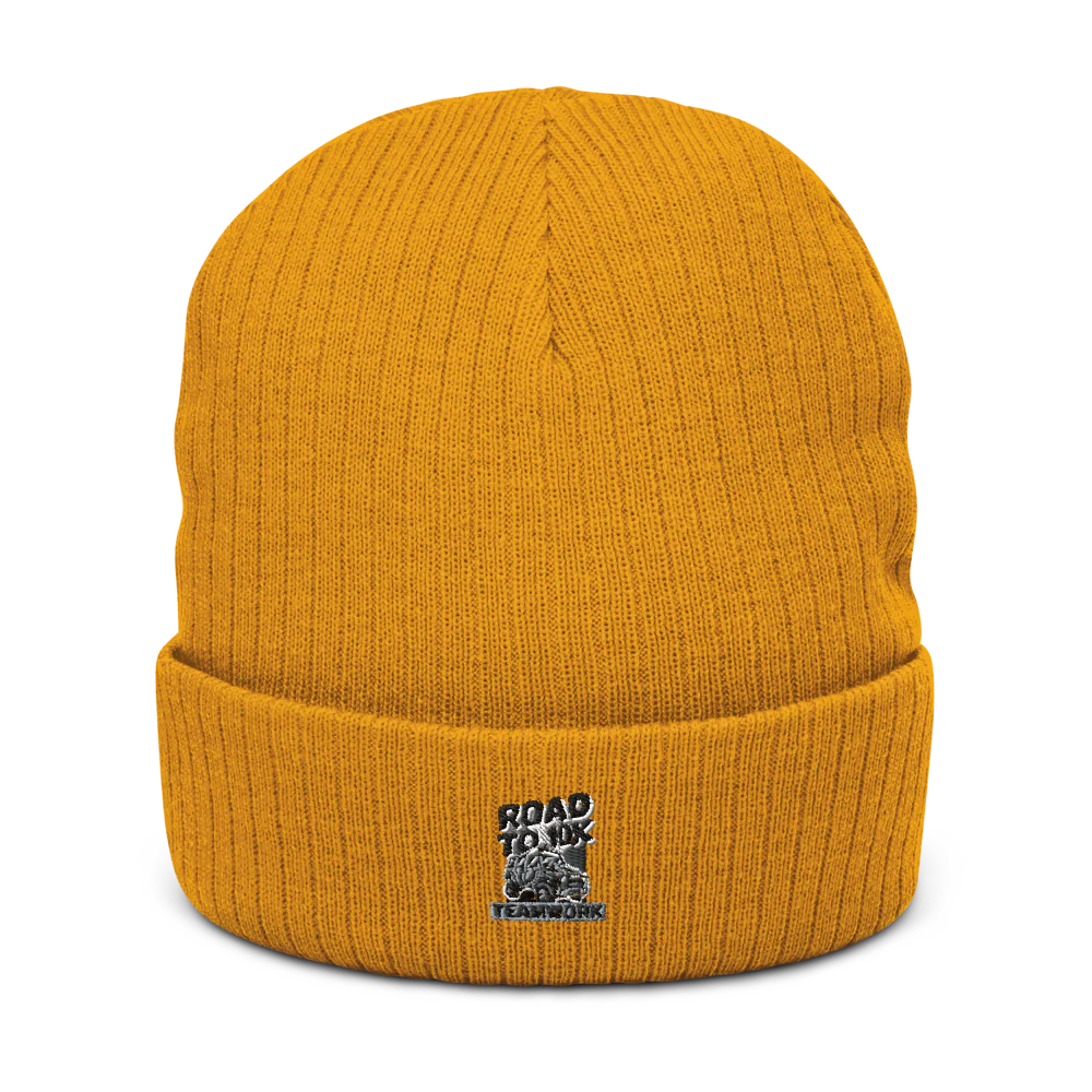 Men’s Road to 10k Teamwork Ribbed Knit Beanie