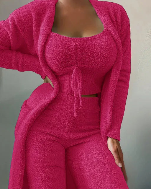 Women's Sherpa Loungewear Set